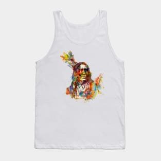 Chief Mojo Watercolor Tank Top